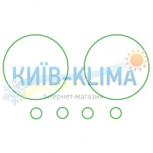 gsk60 К-кт прокладок компресора DENSO TV10, TV10C, TV10CA