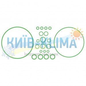 gsk74 К-кт прокладок компресора MITSUBISHI FXA105VSR