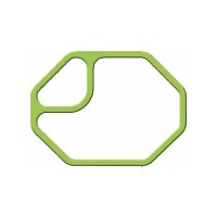 PVK01green Прокладка верх. кришки компресора Denso 10PA15/10PA17/10PA20C