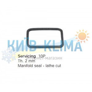 PVK07black Прокладка верх. кришки компресора Denso 10P