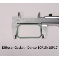 PVK18green Прокладка верх. кришки компресора Denso 10P13C / 10P15C