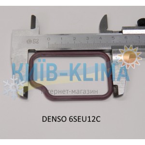PVK19brown Прокладка верх. кришки компресора Denso 6SEU12C