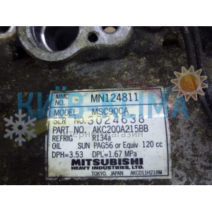 COMP0732 Компресор кондиціонера MITSUBISHI Outlander/Lancer/Galant MITSUBISHI MSC090C