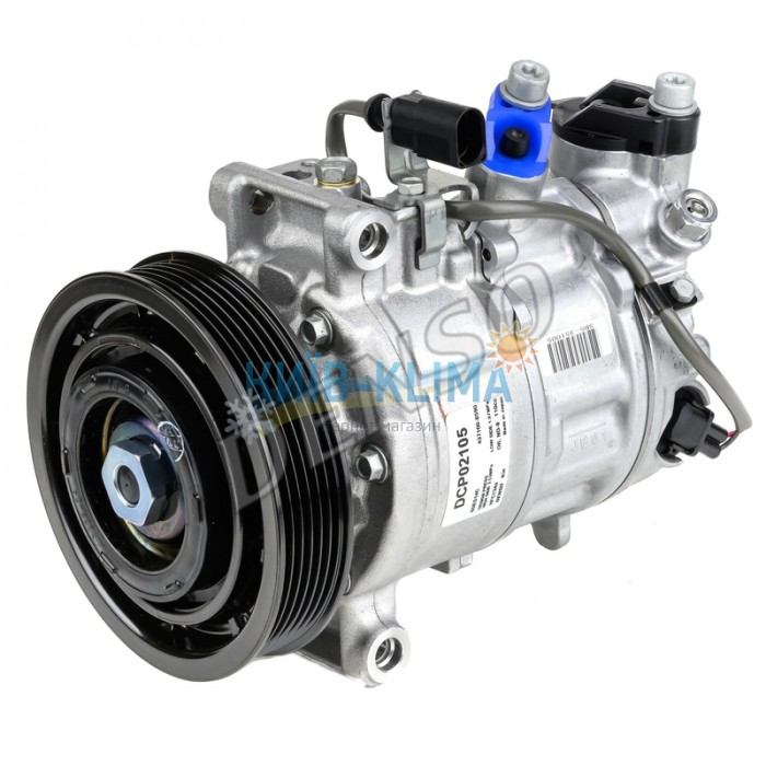 COMP0796 Компресор кондицiонера DENSO 6SES14C