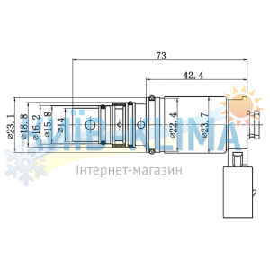 KN20 Клапан регулюючий Sanden