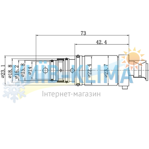 KN29 Клапан регулюючий Sanden
