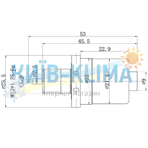 KN45 Клапан регулюючий Sanden
