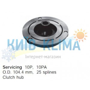 PL100 Пластина зчеплення (притискна) 10P/10PA