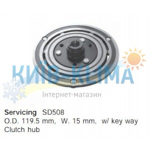 PL101 Пластина зчеплення (притискна) SD508