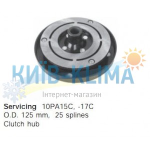 PL104 Пластина зчеплення (притискна) 10PA15C/10PA17C/10PA20C