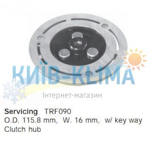 PL79 Пластина зчеплення (притискна) TRF090