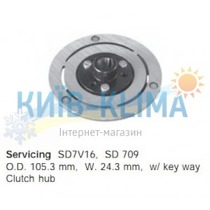 PL83 Пластина зчеплення (притискна) SD7V16/SD709