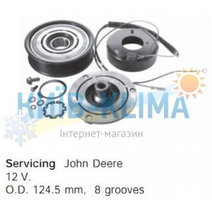 ..Шків у зборі d=125 пазів 8 ..Шків у зборі d=125 пазів 8